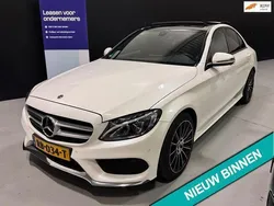 Wit Gebruikt 2017 Mercedes C180 AMG Sedan | € 22.950 (Iets duurder)