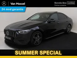 Zwart Gebruikt 2024 Mercedes C400 AMG line Sedan | € 69.945