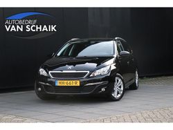 Zwart Gebruikt 2015 Peugeot 308 SW Stationwagen | € 6.950