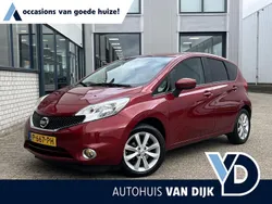 Rood, metallic lak Gebruikt 2017 Nissan Note Acenta MPV | € 10.950 (Eerlijke prijs)