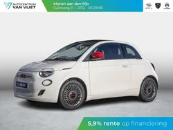 Wit Gebruikt 2023 Fiat 500e Red Cabriolet | € 21.840 (Goede deal)