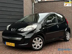 Zwart, metallic lak Gebruikt 2012 Peugeot 107 Hatchback | € 3.950 (Iets duurder)