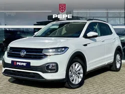 Wit Gebruikt 2019 VW T-Cross R-line SUV | € 19.890 (Eerlijke prijs)