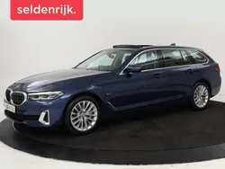 Blauw Gebruikt 2022 BMW 530 Executive Stationwagen | € 34.900 (Goede deal)