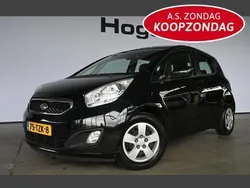 Zwart Gebruikt 2012 Kia Venga Plus Hatchback | € 7.440 (Goede deal)