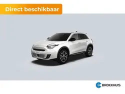 Wit Nieuw 2025 Fiat 600 La Prima SUV | € 35.740 (Iets duurder)