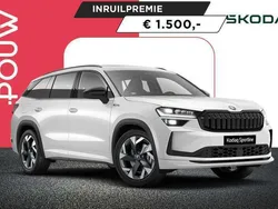 Wit Nieuw 2024 Skoda Kodiaq Business Line SUV | € 54.450 (Eerlijke prijs)