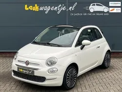 Wit Gebruikt 2018 Fiat 500C Lounge Cabriolet | € 12.940 (Iets duurder)