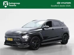 Abyss black (zwart metallic) Gebruikt 2025 Hyundai Kona N Line SUV | € 38.950 (Super prijs)