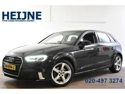 Zwart Gebruikt 2017 Audi A3 Sport Hatchback | € 12.745 (Eerlijke prijs)