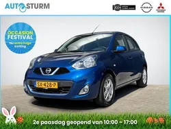 Blauw Gebruikt 2016 Nissan Micra Acenta Hatchback | € 7.999 (Eerlijke prijs)