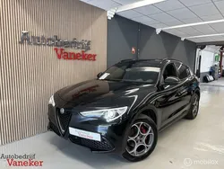 Zwart Gebruikt 2019 Alfa Romeo Stelvio Tech Edition SUV | € 37.995 (Eerlijke prijs)