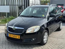 Zwart Gebruikt 2008 Skoda Fabia Ambiente Stationwagen | € 2.250 (Eerlijke prijs)