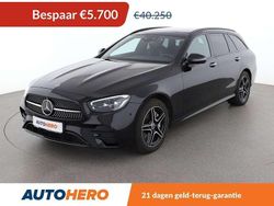 Zwart Gebruikt 2022 Mercedes E300 AMG line Stationwagen | € 34.749 (Super prijs)