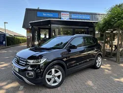 Zwart Gebruikt 2021 VW T-Cross Style SUV | € 17.995 (Eerlijke prijs)