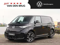Zwart Nieuw 2025 VW ID. Buzz Edition Van | € 43.895 (Super prijs)