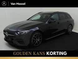 Grijs Nieuw 2025 Mercedes C180 AMG line Stationwagen | € 61.265 (Eerlijke prijs)