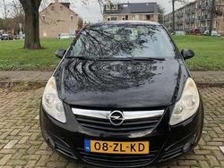 Zwart Gebruikt 2008 Opel Corsa Enjoy MPV | € 1.995 (Eerlijke prijs)