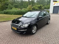 Zwart Gebruikt 2015 Peugeot 308 Allure Stationwagen | € 5.999 (Super prijs)