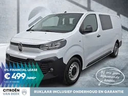 Wit Nieuw 2024 Citroën Jumpy MPV | € 29.900 (Duur)