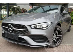 Grijs Gebruikt 2023 Mercedes CLA250e Shooting Brake AMG line Stationwagen | € 43.950 (Iets duurder)