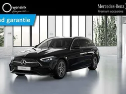 Zwart Gebruikt 2022 Mercedes C180 AMG line Stationwagen | € 39.850 (Iets duurder)