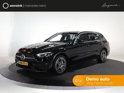 Zwart Gebruikt 2025 Mercedes C300 AMG line Stationwagen | € 54.900 (Goede deal)