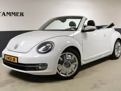 Wit, andere lak Gebruikt 2014 VW Beetle Design Cabriolet | € 19.450 (Eerlijke prijs)