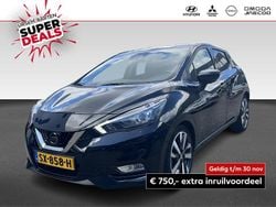 Zwart Gebruikt 2018 Nissan Micra Tekna Hatchback | € 8.930 (Goede deal)