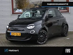 Zwart Nieuw 2024 Fiat 500e La Prima Cabriolet | € 30.995 (Goede deal)