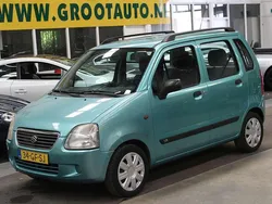 Groen, metallic lak Gebruikt 2000 Suzuki Wagon R+ GL Stationwagen | € 644 (Eerlijke prijs)