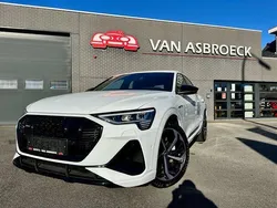 Wit Gebruikt 2021 Audi e-tron S-Line SUV | € 57.000