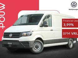 Wit Nieuw 2024 VW Crafter Trendline Van | € 32.850