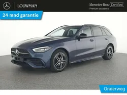 Blauw Gebruikt 2024 Mercedes C300e AMG Stationwagen | € 51.945 (Duur)
