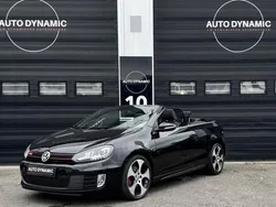 Zwart, metallic lak Gebruikt 2014 VW Golf Cabriolet GTI Cabriolet | € 15.950 (Eerlijke prijs)