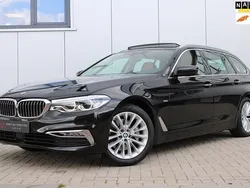 Zwart Gebruikt 2018 BMW 530 Luxury Line Stationwagen | € 26.450 (Super prijs)