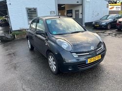 Zwart (metallic) Gebruikt 2007 Nissan Micra Hatchback | € 699 (Super prijs)