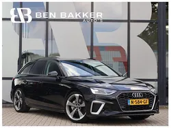 Zwart Gebruikt 2021 Audi A4 S-Line Stationwagen | € 31.900 (Super prijs)