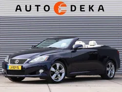 Blauw, metallic lak Gebruikt 2009 Lexus IS250 Executive Line Cabriolet | € 15.950 (Iets duurder)
