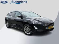 Zwart Gebruikt 2021 Ford Focus Titanium Stationwagen | € 17.900 (Eerlijke prijs)