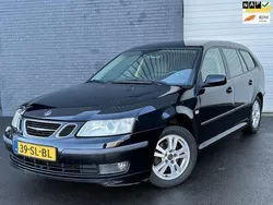 Zwart Gebruikt 2006 Saab 9-3 Linear Stationwagen | € 1.495 (Super prijs)