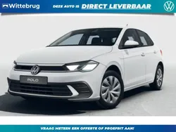 Wit Nieuw 2024 VW Polo Hatchback | € 24.450 (Super prijs)