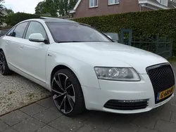 Wit Gebruikt 2011 Audi A6 Proline Sedan | € 8.750