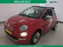 Rood Gebruikt 2017 Fiat 500C Lounge Cabriolet | € 9.250 (Goede deal)