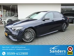 Blauw Gebruikt 2021 Mercedes C180 AMG line Sedan | € 41.950 (Eerlijke prijs)