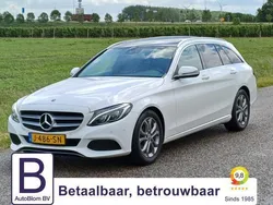 Wit Gebruikt 2017 Mercedes C180 Business Stationwagen | € 14.950 (Goede deal)