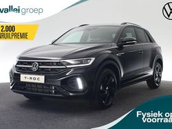 Zwart Nieuw 2025 VW T-Roc R-line Edition SUV | € 44.999 (Duur)