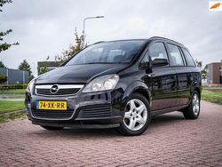Zwart Gebruikt 2007 Opel Zafira Business MPV | € 2.900 (Eerlijke prijs)