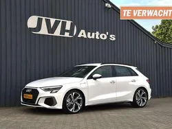 Wit, metallic lak Gebruikt 2021 Audi A3 Sportback S-Line Hatchback | € 25.850 (Goede deal)