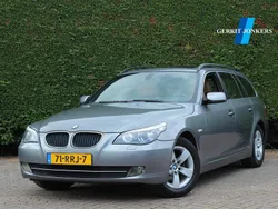 Grijs Gebruikt 2008 BMW 520 Stationwagen | € 12.900